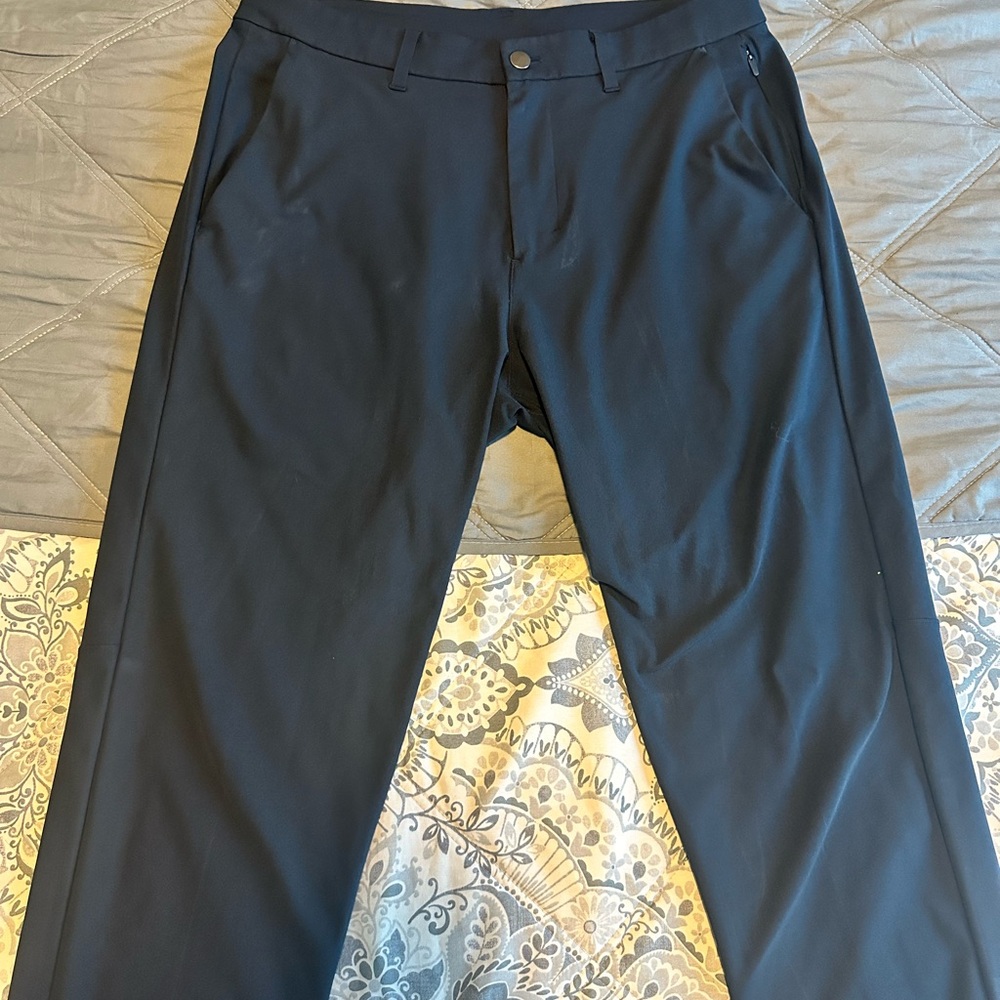 Lululemon Athletica Navy Blue Dress Pants